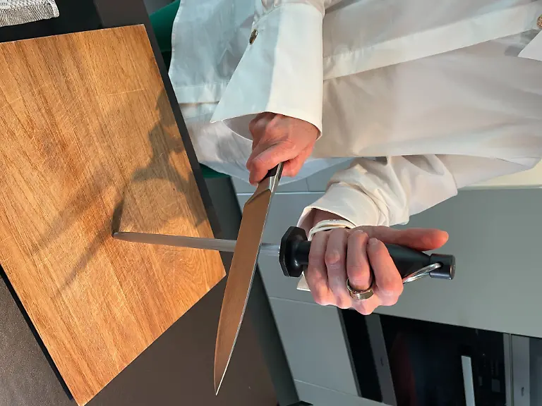 Messerschärfer Test Wetzstahl Maren